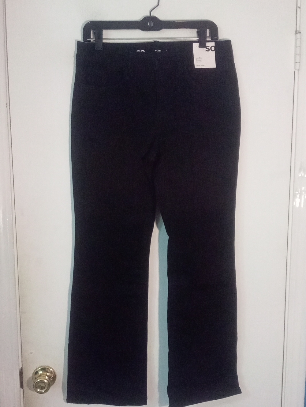 * So Black Bootcut Jeans Size 11 Short NWT $28 Low Rise